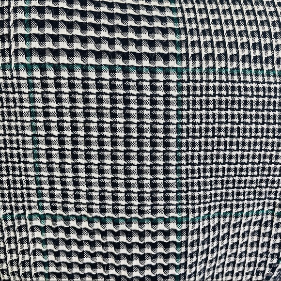 Escada Houndstooth Green Gold 2 Button Blazer - Picture 10 of 14